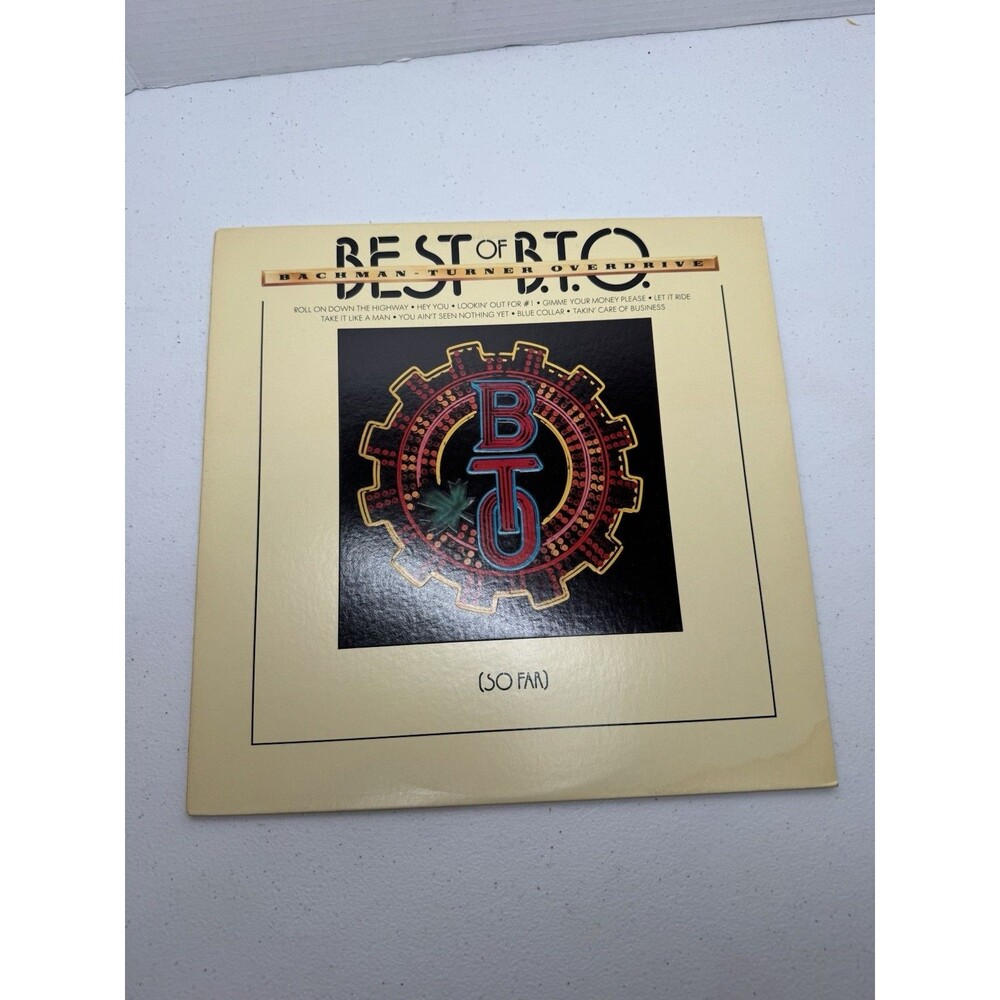 BTO Best of Bachman Turner Overdrive So Far LP Mercury SRM-1-1101